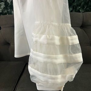 Elegant White Plus Size Blouse